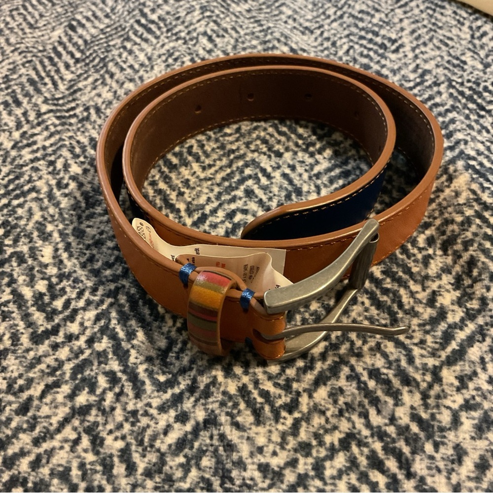 Paul Smith Brown Leather Bag with Elegant Design